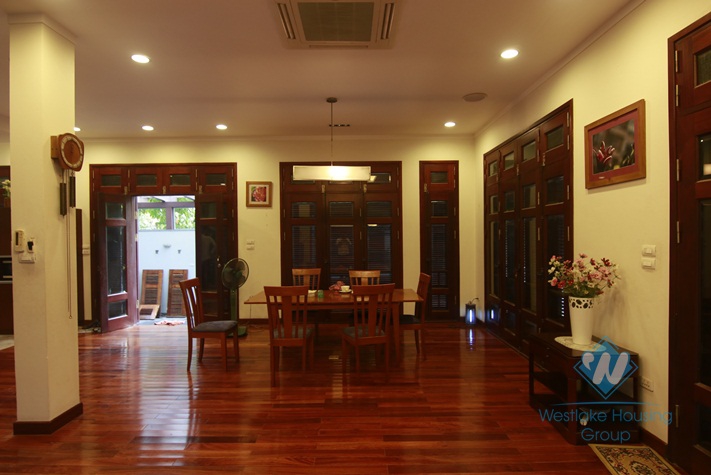 Spacious house for rent in Cau Giay, Hanoi.